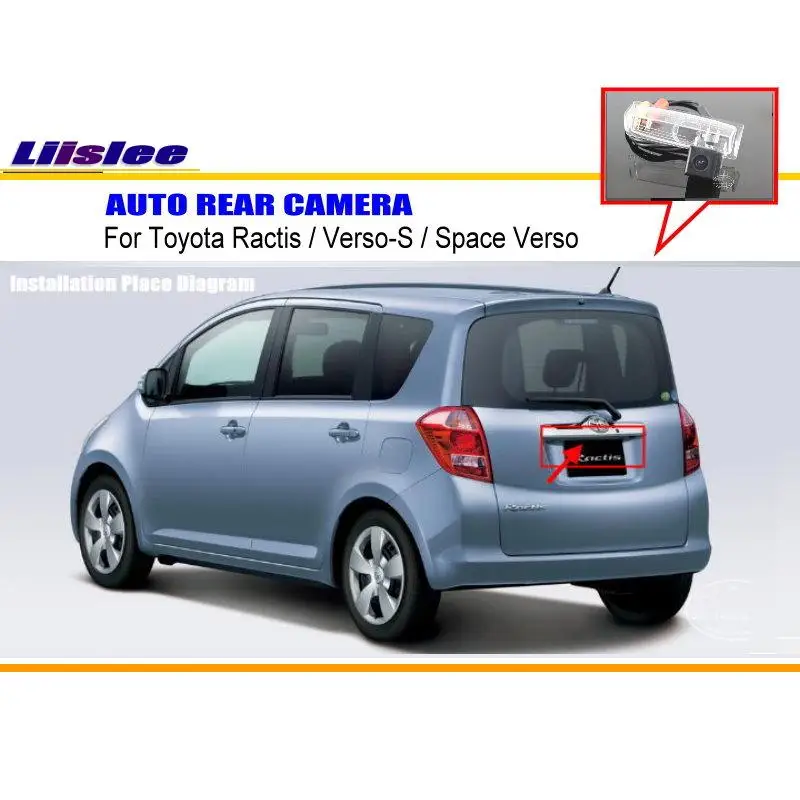 

Liislee For Toyota Ractis / Verso-S / Space Verso RearView Camera / Backup Parking Camera / NTST PAL / License Plate Lamp OEM