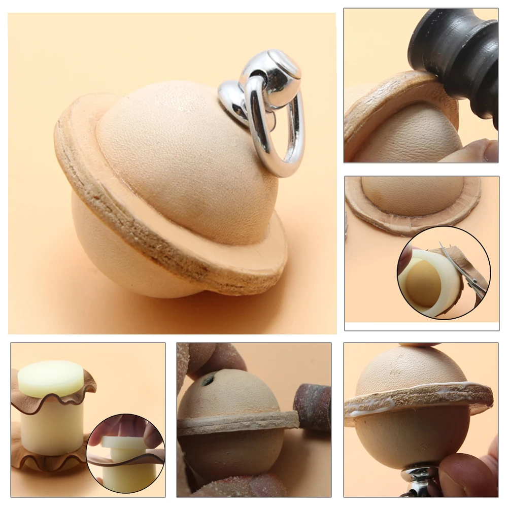 

1Pcs Leather Bell Shaped Mold 15-35mm Leather Handcraft Tool Small Bell Shaped Mould Leather Craft Sewing Tools