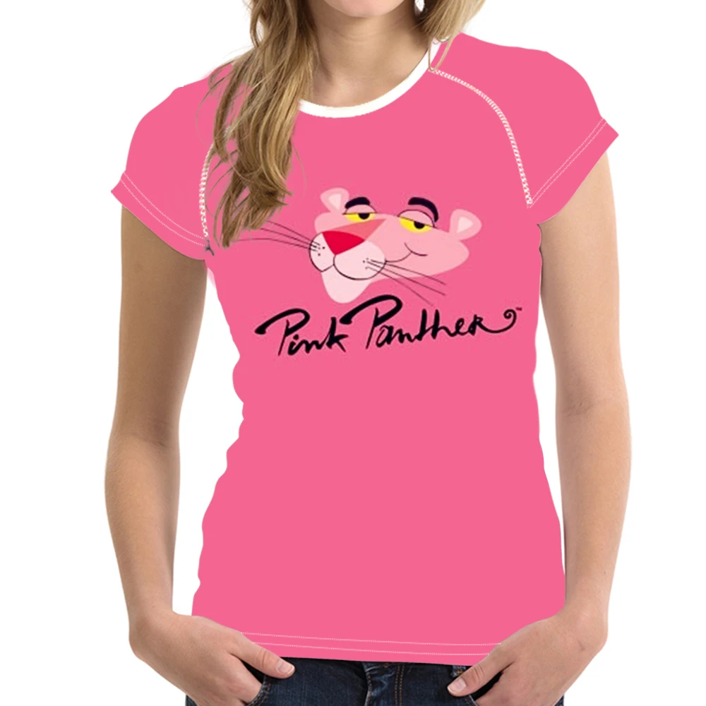 pink panther button up shirt