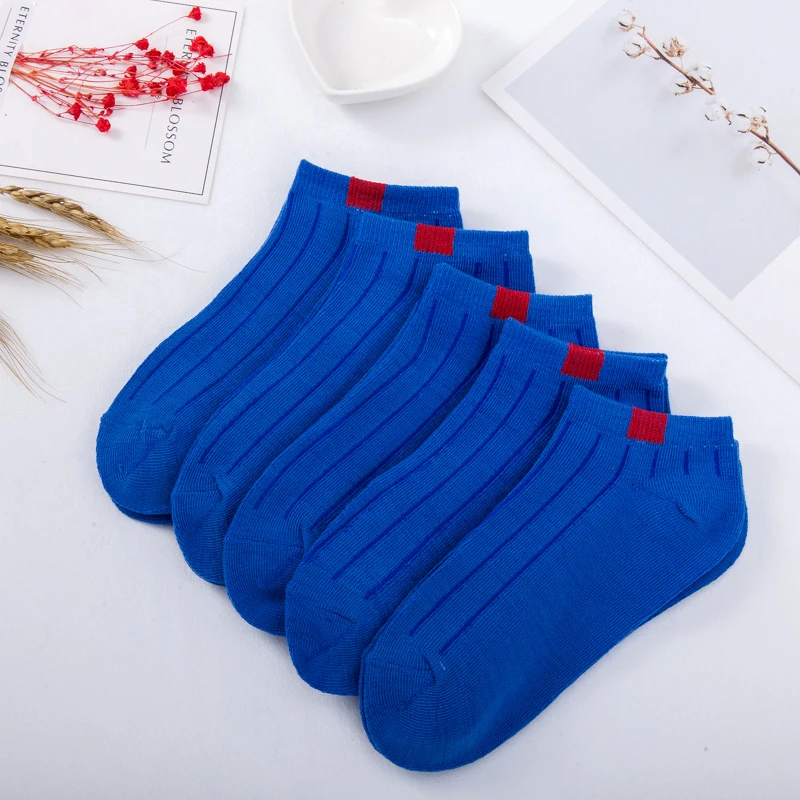 Women Ankle Socks Girls Stripe Casual Boat Socks Fashion Lady Black Short Socks New Style Dropshipping