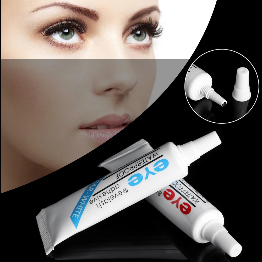 

1 PCS Waterproof Eyelash Glue Makeup for False Eye lashes Adhesive Fake Eyelashes Glue Durable Practical colle faux cil
