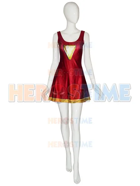 Mary-Marvel-Suit-Shazam-Family-Printing-Cosplay-Dress-DCC107-450x600