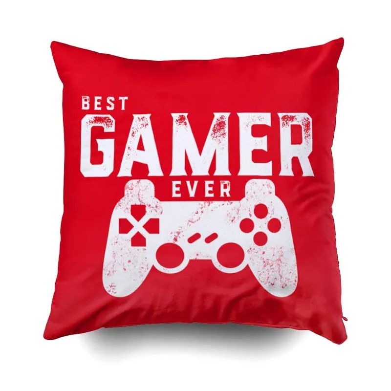 Christams Gamer Ever видеоигры Geek подушки Чехол Подушка для дивана домашняя декоративная подушка идеи подарка Бытовая