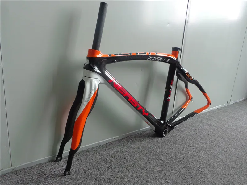 Clearance Full Carbon Frame 700C Road Racing Bike Frame and Fork Internal Cable Bicycle Frame Road bicicleta,telaio bici da corsa carbonio 6