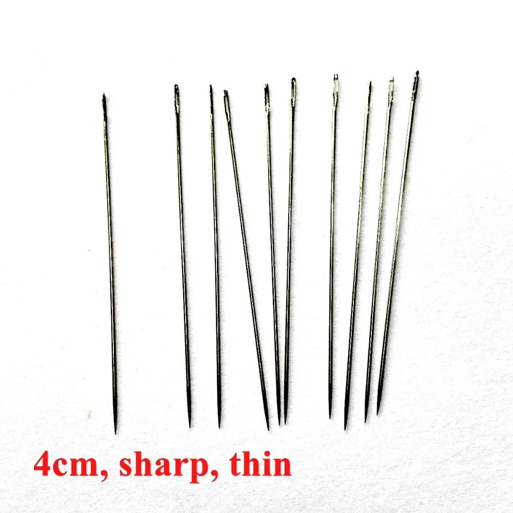 oneroom 10pcslot 4cm sharp thin Needles bead cross stitch stitching Oneroom 10pcslot 4cm sharp thin needles bead cross stitch stitching