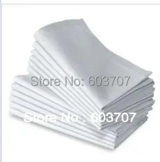 

100% Polyester Fabric Colorful Table Napkin 40cm*40cm Square 100PCS A LOT With Free Shipping For Hotel Use