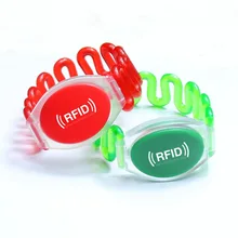 Водонепроницаемый мода rfid-браслетов, Rfid-тегов браслет с TK4100 чип, Аквапарк и бассейн rfid-тегов, Бесплатная доставка