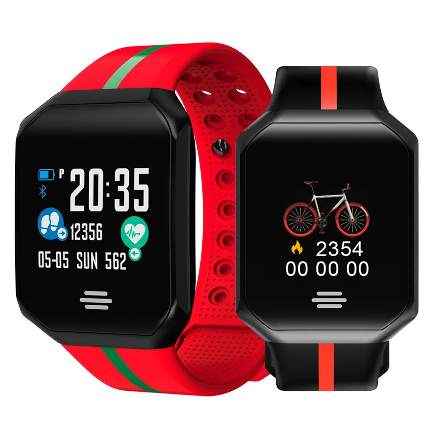 

GEJIAN smart fitness bracelet sports watch pulse heart rate tracker men women smart watch waterproof bluetooth blood pressure