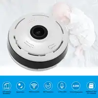 Wireless IP Camera 960/1080P Mini Panoramic Fish Eye WIFI 360 Degree Camera for Android/IOS APP Remote Control Motion Detection