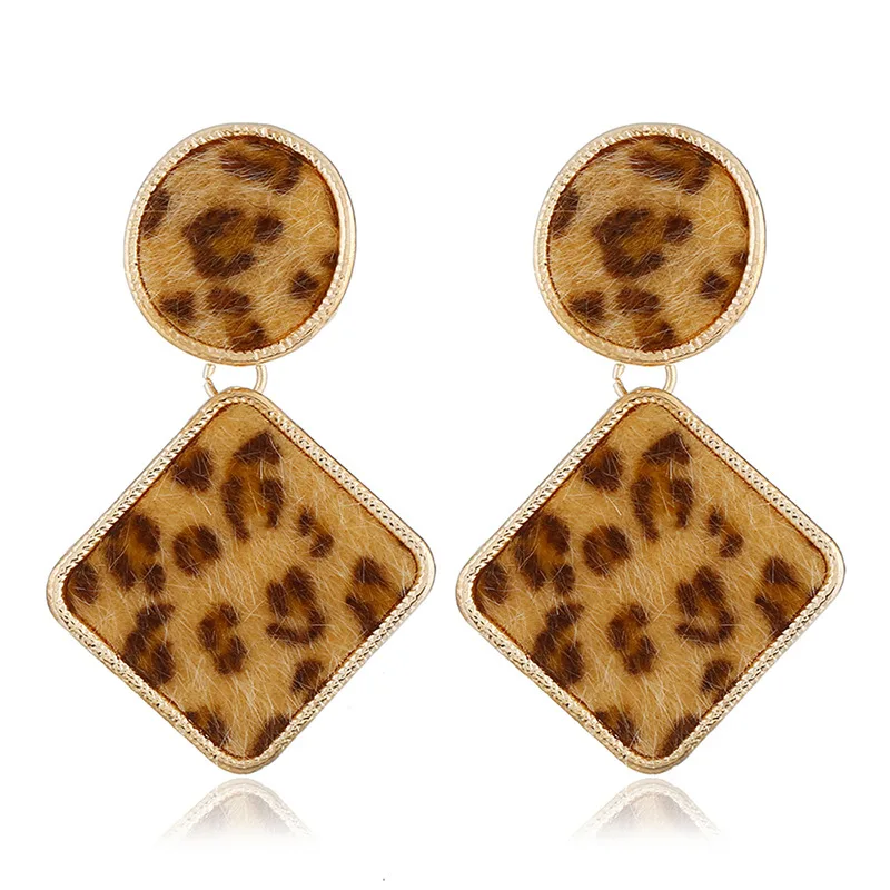 

Leopard Earrings Oorbellen Knopjes Red Yellow Geometric Earrings Stud Aretes De Mujer 2018 Gold Goud Gouden Christmas Earrings