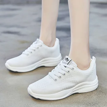 

Tenis Mujer 2019 New Women Breathable Mesh Sport Shoes Women Tennis Shoes Female Stability Athletic Fitness Sneakers Trainers