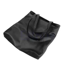 THINKTHENDO Women Faux Leather Handbag Shopper Shoulder Beach Big Bag Tote Purse Fashion
