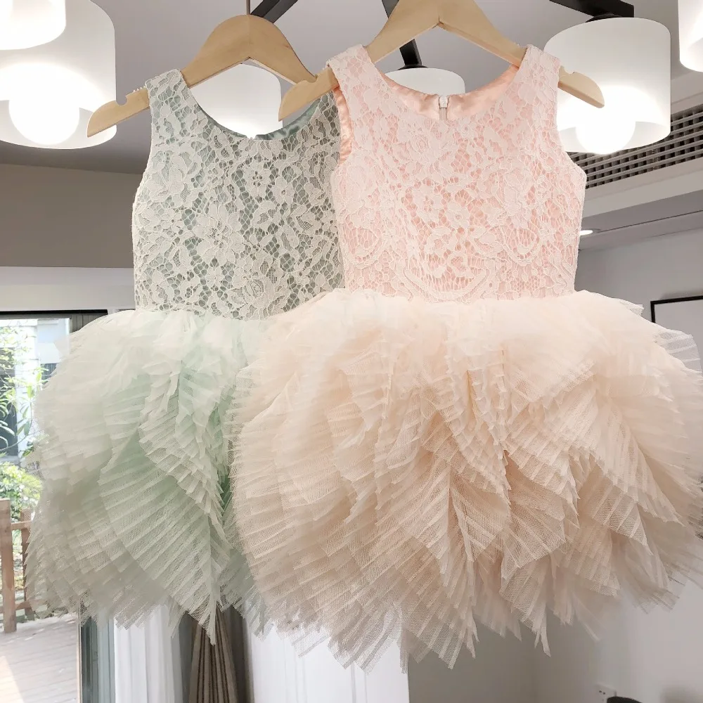 

2018 summer baby girl clothes girls clothing girls dresses for girls lace high quality party dresses vestidos gifts birthday