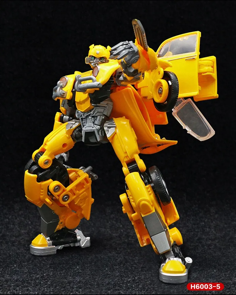 Black Mamba Transformation BMB H6001-5 SS BEE 28CM Oversize Movie Action Figure Alloy Robot Toys - Цвет: 6003-5(no retail box