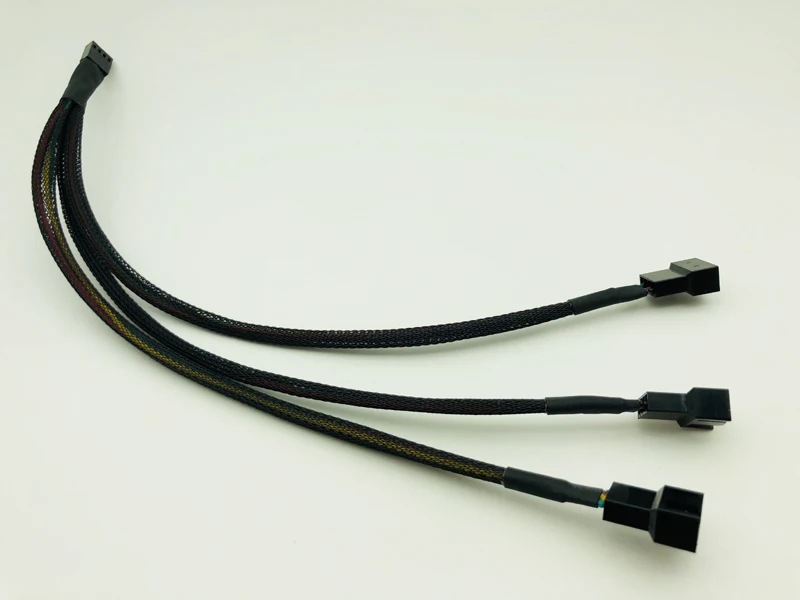 1 to 3 PWM 4P Female to 3/4 Pin PWM Fan Adapter 4Pin Splitter Cable for Computer Case Fan CPU Fan Mining Cooling Fans Hub Cable 1 to 3 PWM 4P Female to 3/4 Pin PWM Fan Adapter 4Pin Splitter Cable for Computer Case Fan CPU Fan Mining Cooling Fans Hub Cable