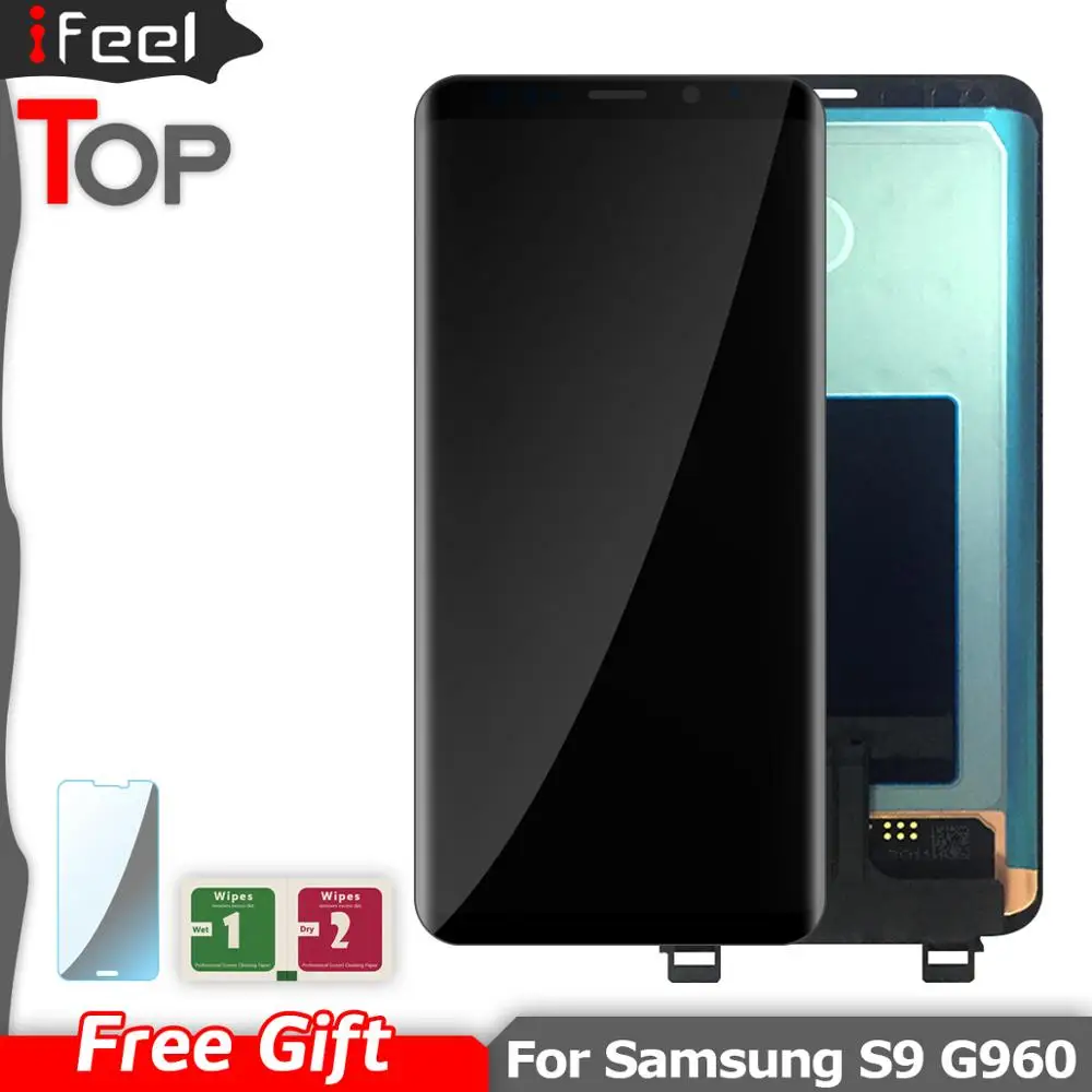 ЖК дисплей Super AMOLED S9 для Samsung Galaxy G960 G9600 G960f с сенсорным экраном запасные части