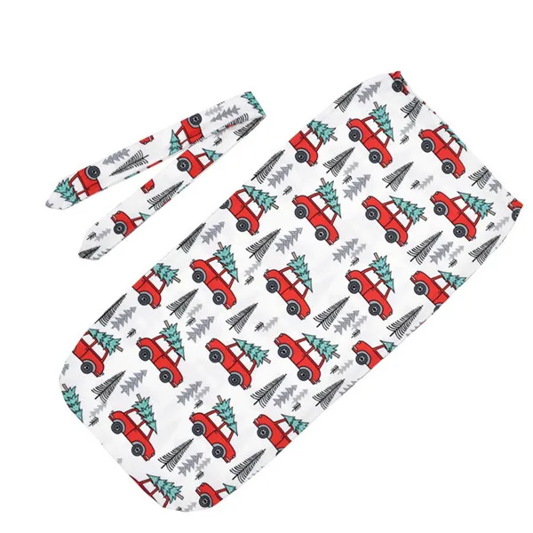 2 шт. Пеленальное Одеяло для новорожденного ребенка Радуга пеленка для сна обертывание спальный мешок-кокон повязка на голову - Цвет: 15