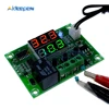 XH-W1219 Dual LED Digital Display Thermostat Temperature Controller Regulator Switch Control Relay NTC Sensor Module DC 12V ► Photo 1/6