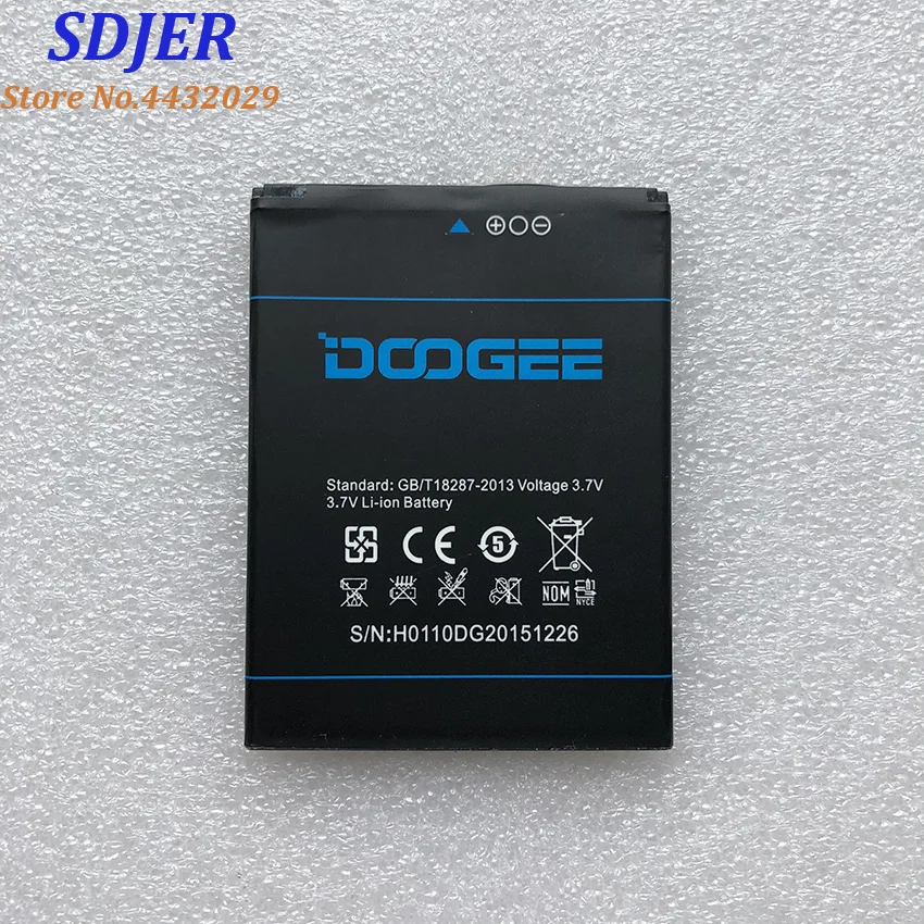 Оригинальный аккумулятор для DOOGEE DG2014 смартфон 1750 мАч литий ионный Turbo B