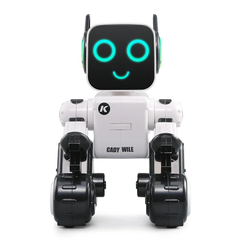 Программируемый радиоуправляемый робот, мини умный робот, игрушки с дистанционным управлением, сенсорное Голосовое управление, пение, танец, встроенный банк монет, детская игрушка в подарок - Цвет: 2