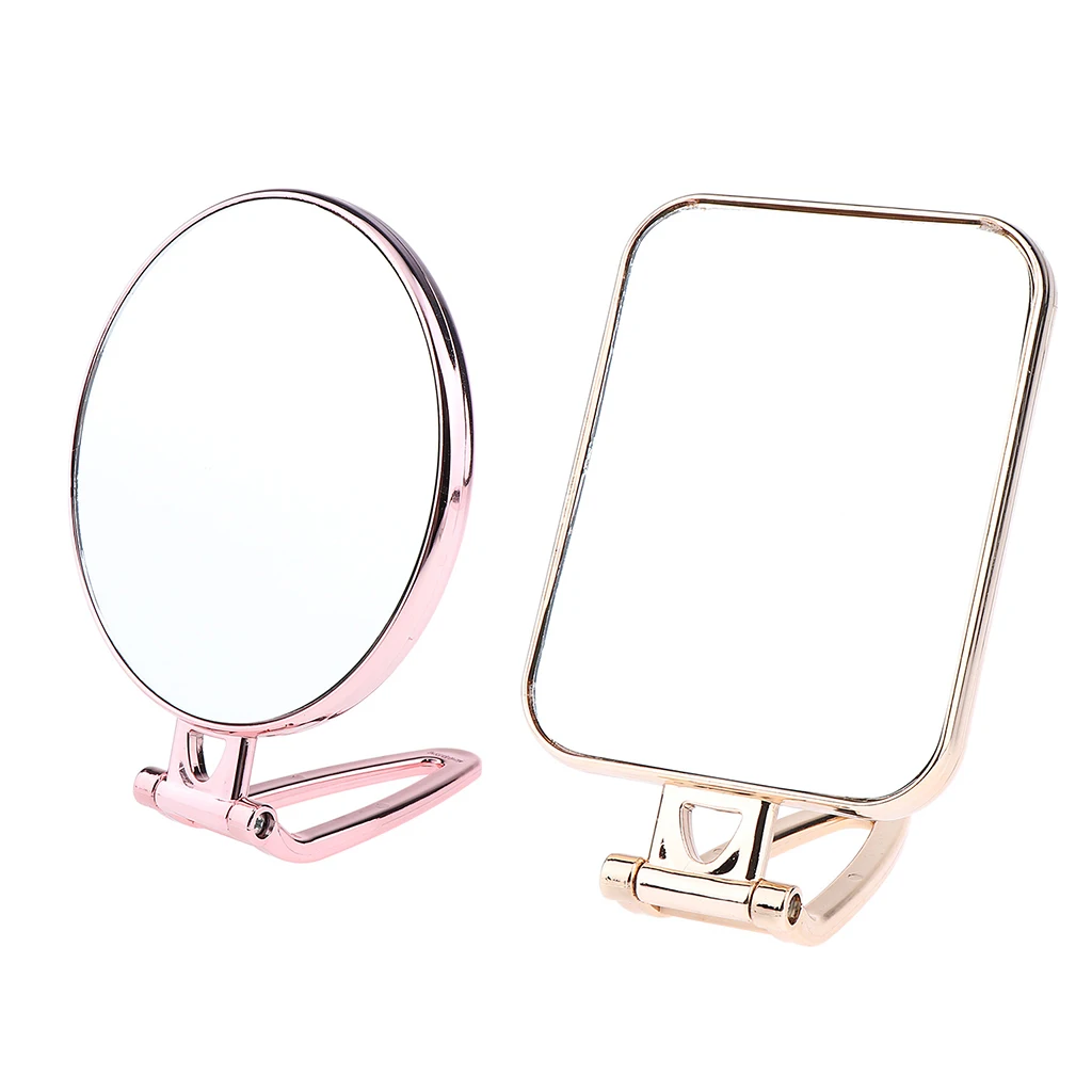 Portable Folding Vanity Tabletop Travel Makeup Shaving Compact Mirror
