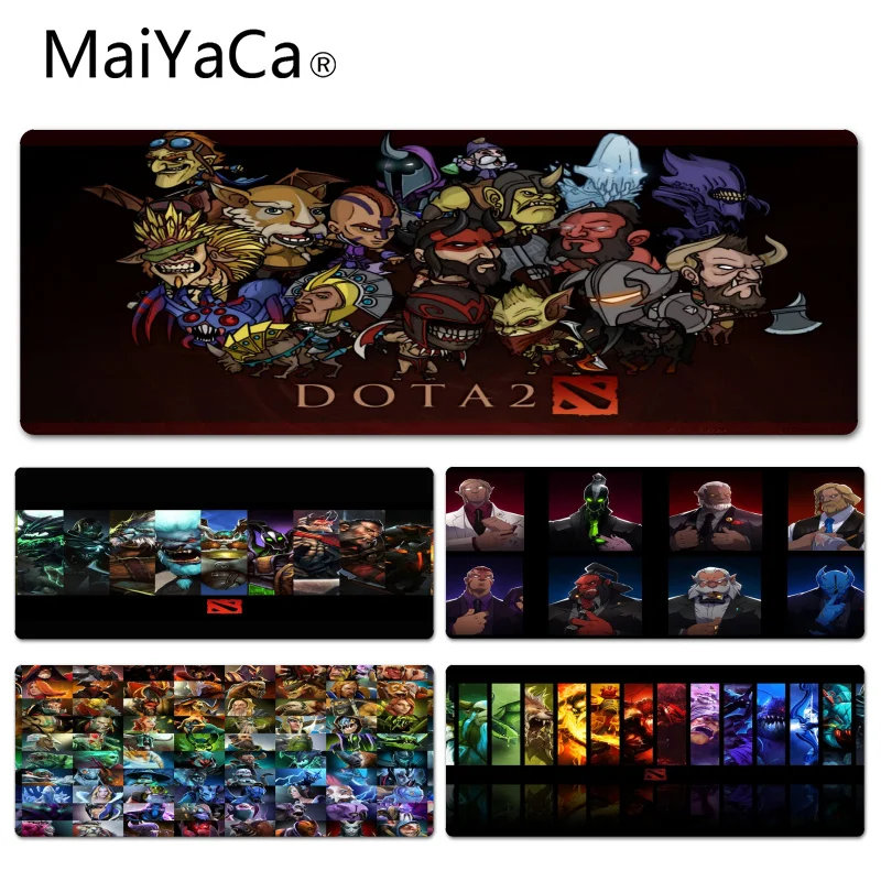 MaiYaCa Simple Design Dota Hero Comfort Mouse Mat Gaming Mousepad Size for 300*700*2mm and 300*900*
