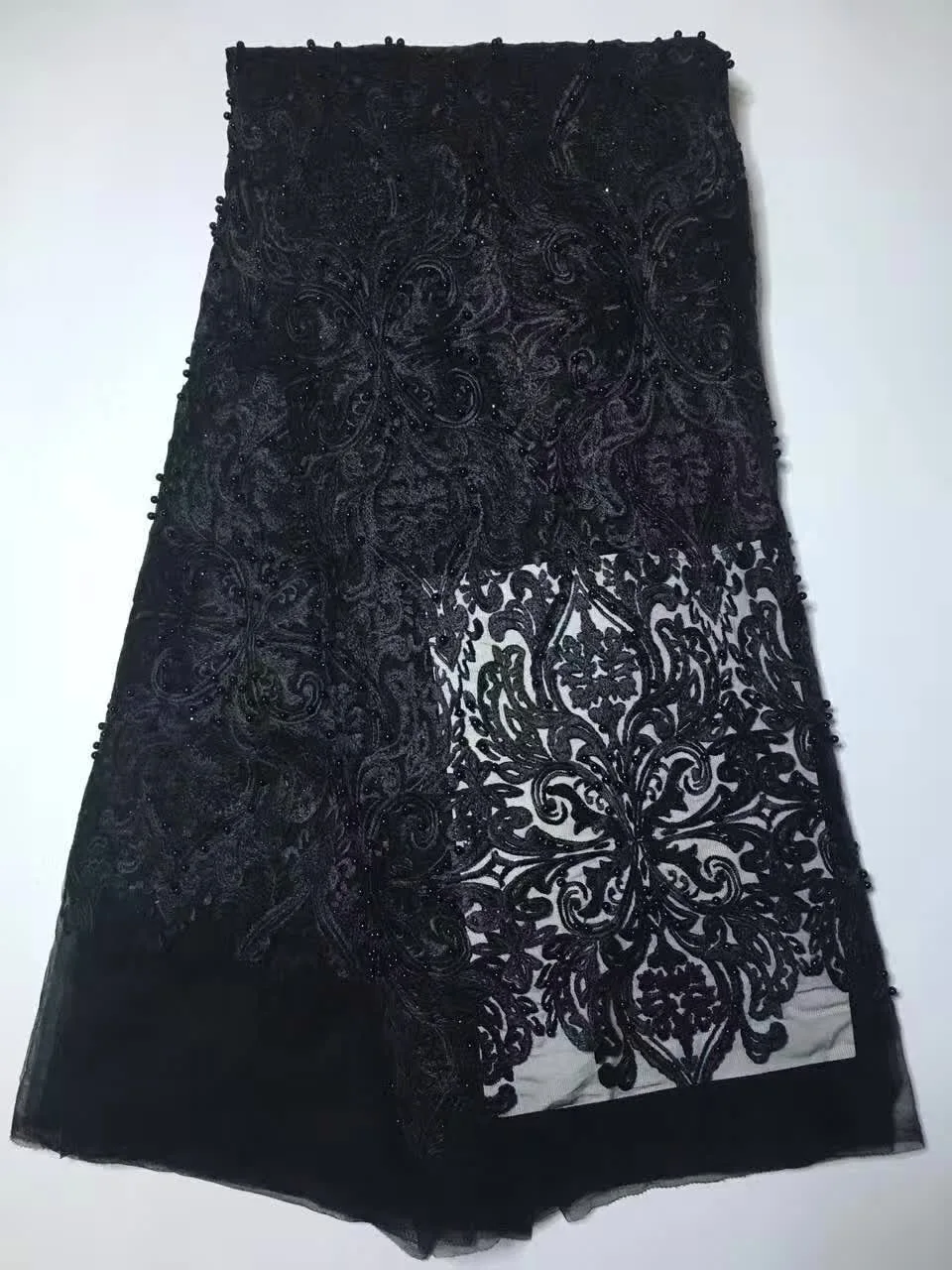 

Very soft Army green unique African tulle lace mesh net fabric high quality sewing French lace You will like So Amazing hot Sale