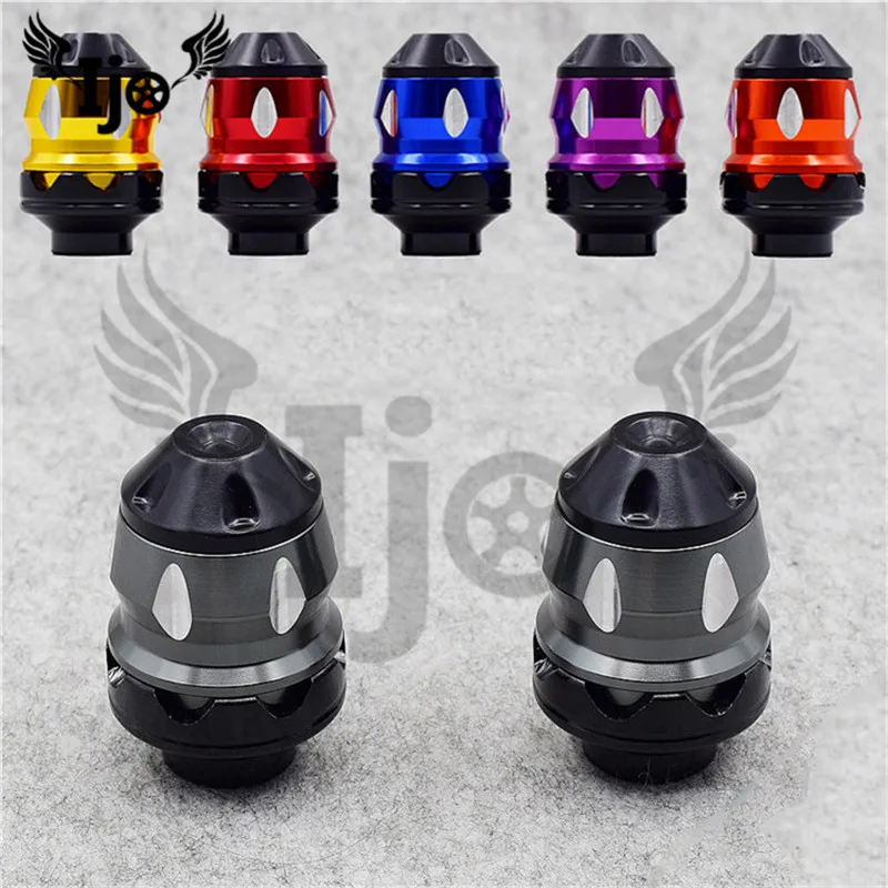 colorful scooter parts dirt pit bike accessories motocross wheel anticaida motorbike Crash Pad motorcycle frame sliders moto