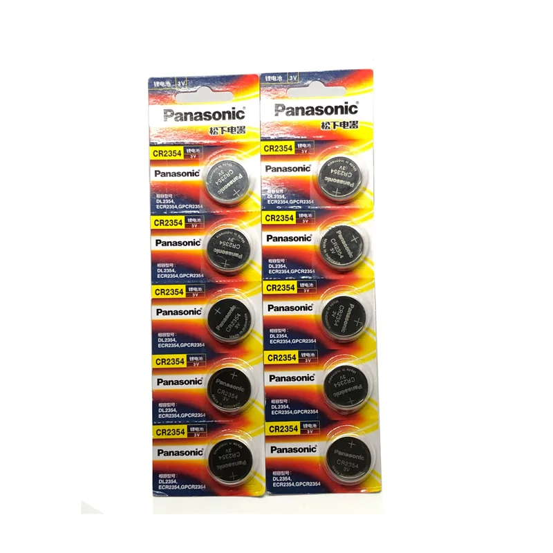 10 шт./лот новые оригинальные Panasonic CR2354 кнопочные батареи DL2354 ECR2354 GPCR2354 3V литиевые CR