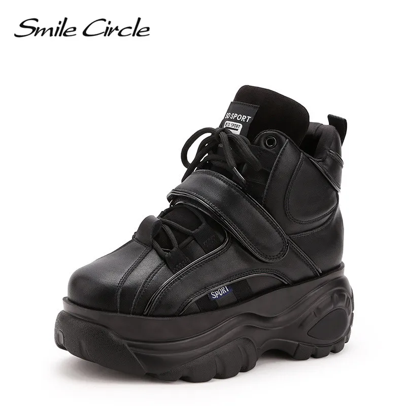 Smile Circle Chunky Sneakers platform 