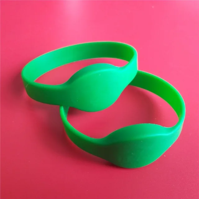 13,56 МГц браслет ISO14443A HF RFID S50 бесконтактных негладкого силикона классический браслет-5 шт./лот