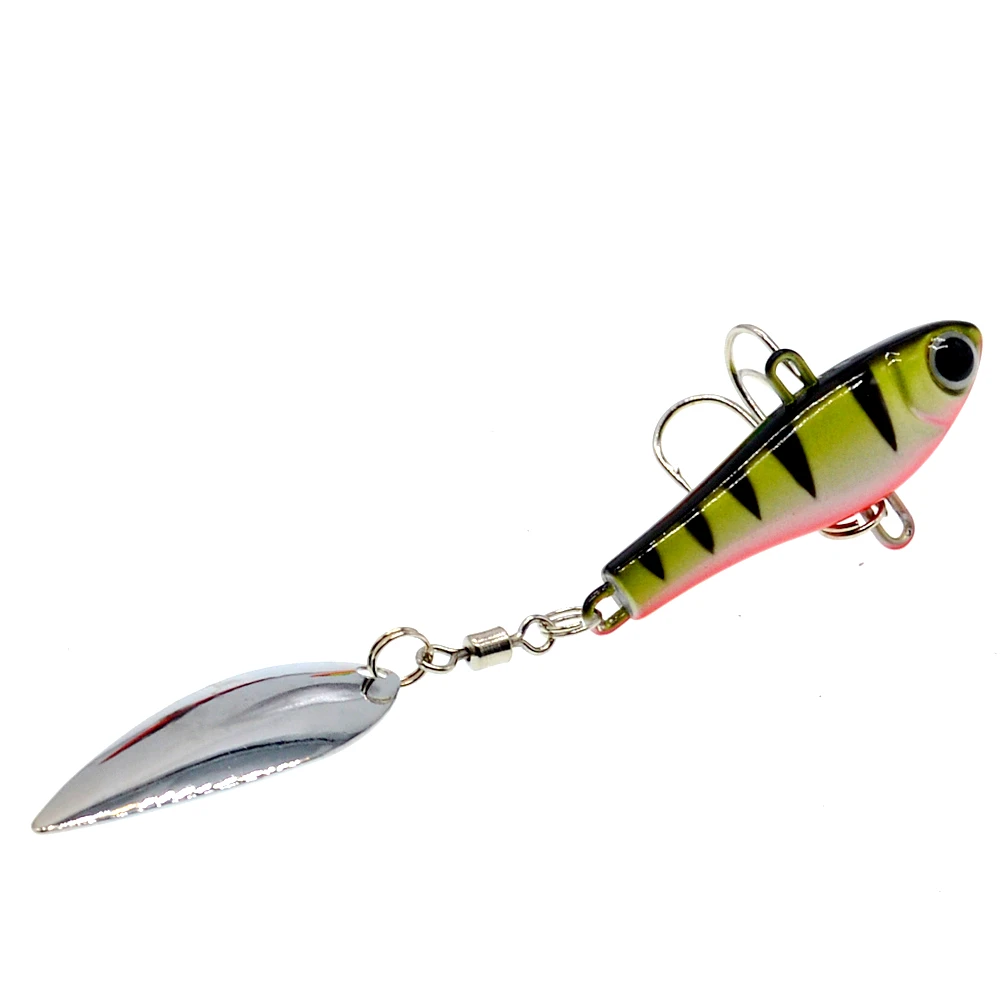 

1pc Spinner Bait Metal Mini VIB Spoon Fishing Lure 20g Spinnerbaits Fishing Tackle Pin Crankbait Vibration Spinner Sinking Baits