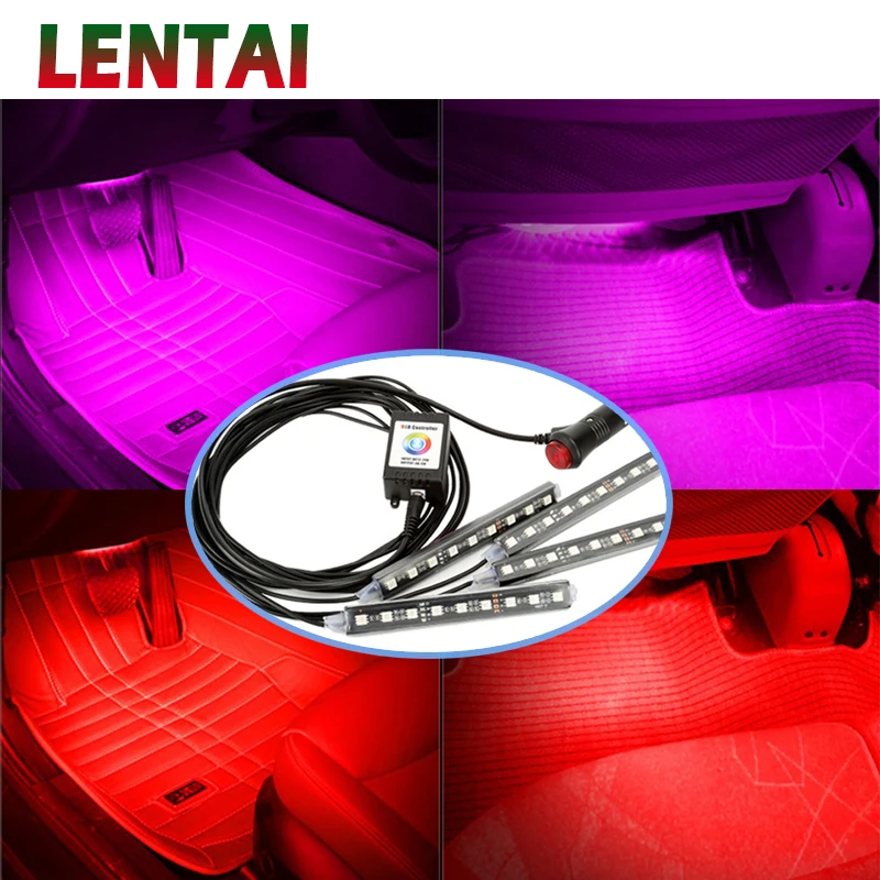 Лента светодиодная автомобисветодиодный для Renault megane 2 3 duster captur clio 4 Mini cooper Lexus 1