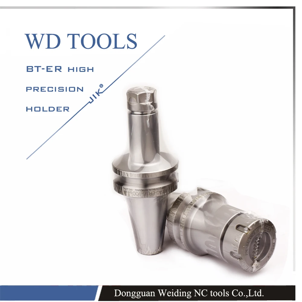 BT40-ER32-70 Высокая точность 0,003 мм фрезерный станок с ЧПУ BT40 ER высокоскоростной и сбалансированный пружинный цанговый патрон держатель бит