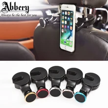 Abbery 360 Degree Rotating Metal Universal Car Headrest Auto Phone Mount Holder Magnetic Holder for iPhone 5S 6S 7plus Tablet PC