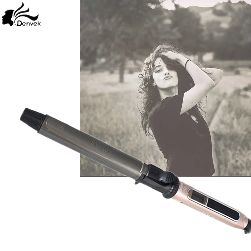 

Hair Curler Professional Nano Titanium with LED Digital hair curlers Automatic Rotating Curling Iron 16cm to 32cm hairstyling