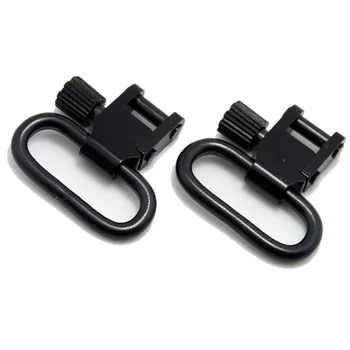 

2pcs QD Quick Detachable Super Sling Swivel 1" Rifle or Gun Quick DetachSlings Sling 300+pound strength locking system