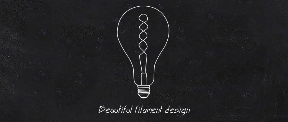 Grande do Vintage Lâmpada de Calor Ps35 e a110 Tamanho Decoração da Lâmpada Led Filamento da Lâmpada Led Edison Lâmpada Gigante Macio 4 w 220 v Brilho 10 China led lamp Suppliers
