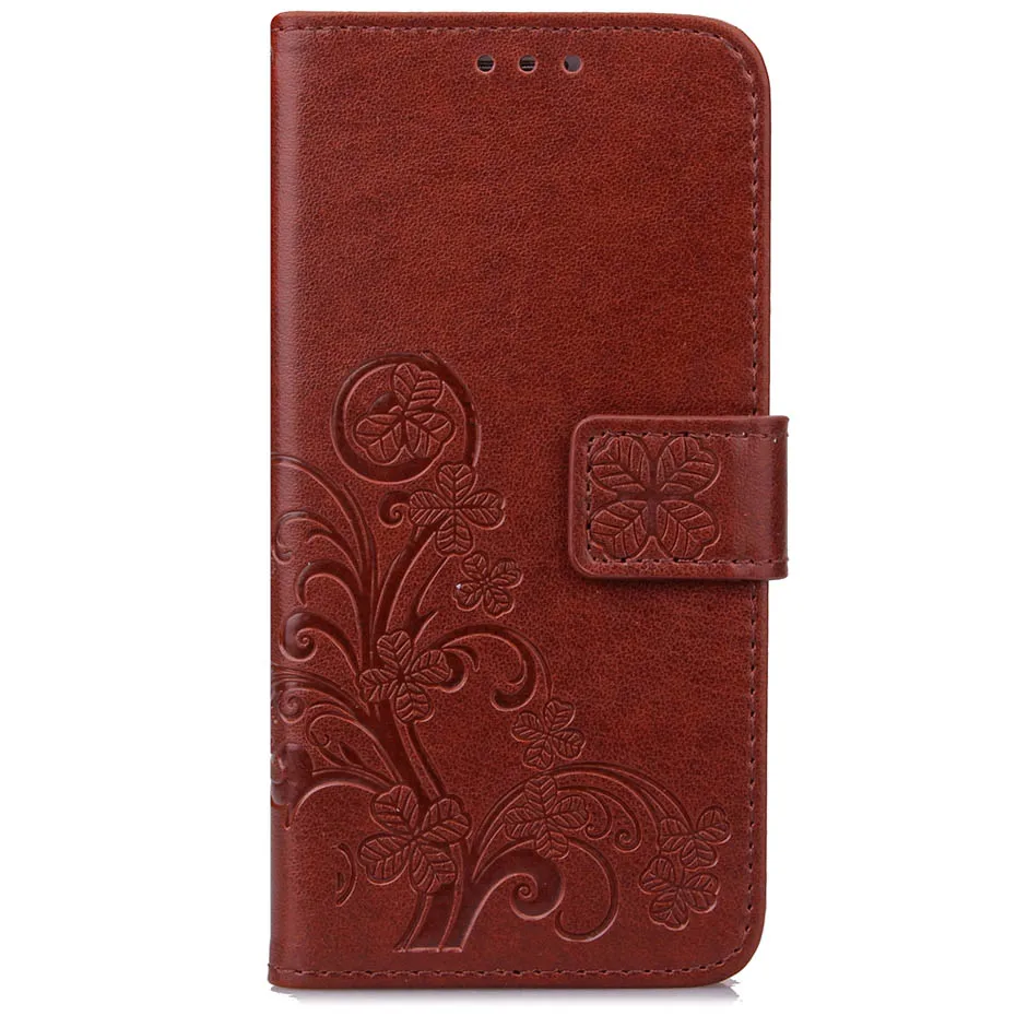 Brown 3D Тиснение PU кожаный чехол для Motorola MOTO E6 G6 G6Plus G6Play Флип Бумажник чехол для MOTO E6 G6 Plus G6 Play чехол для телефона - Цвет: Brown
