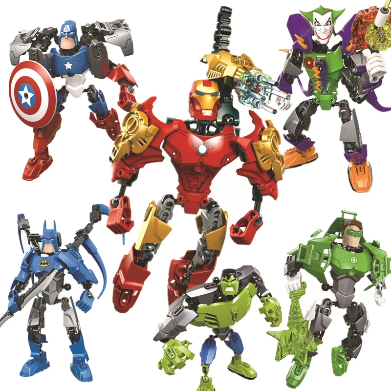 

Super Hero Series Iron Man Tony Stark Armor Marvel Building Blocks Bricks Movie DC Model Kids KITS Toys Sets Compatible