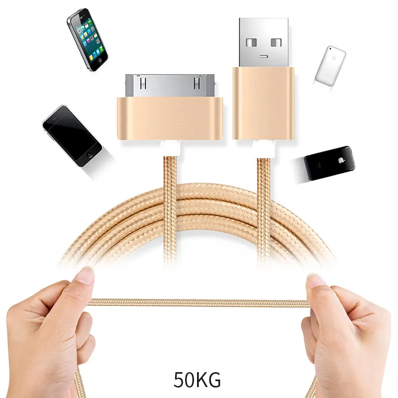 Usb кабель для быстрой зарядки iphone 4 s 4s 3g S iPad 1 2 3 iPod Nano itouch 30 Pin зарядное устройство