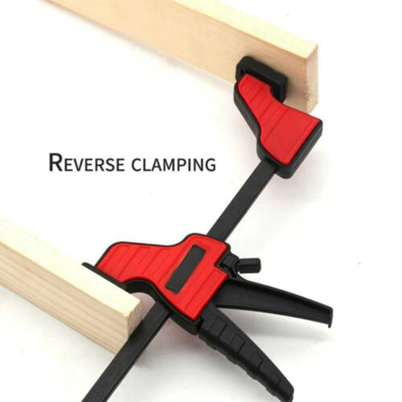 

Adjustable Carpenter Hand tools Accessories F clamp Clamping DIY Heavy Duty Ratchet Woodworking Plastic Gadget