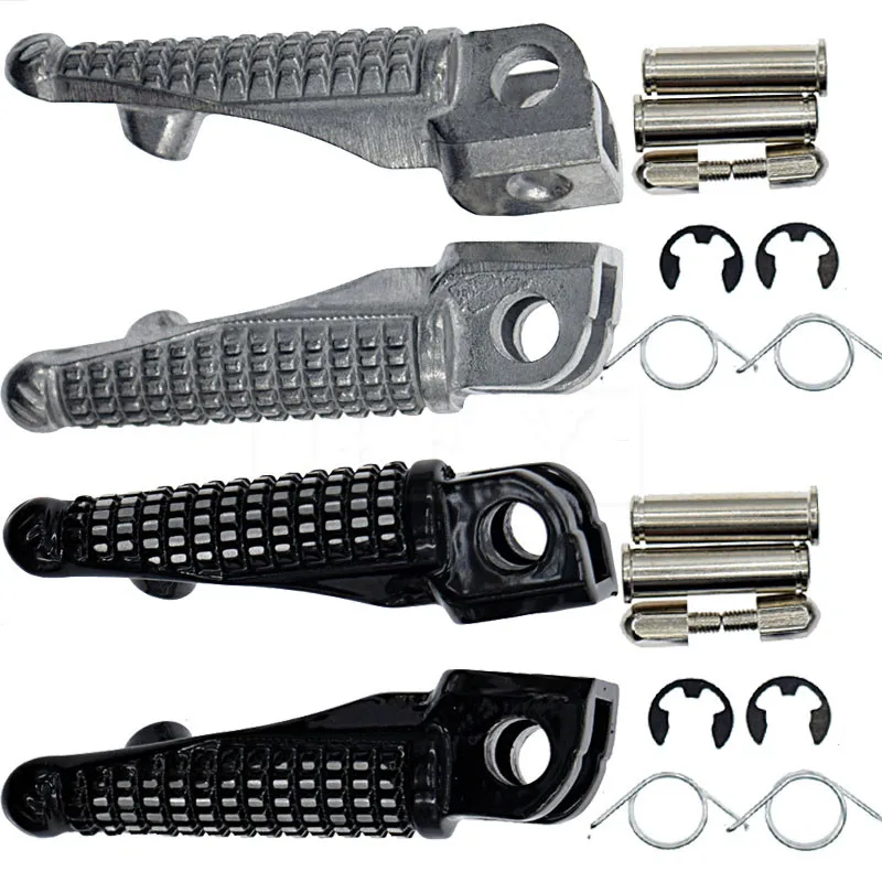 Motorcycle Front & Rear Footrests Foot pegs for Kawasaki ZX6R ZX9R ZX10R ZX14 ZX-14 Z750 Z1000 ZZR1200 GTR1400 ZZR1400 motorcycle accessories motorcycle foot pedals motorcycle footrests