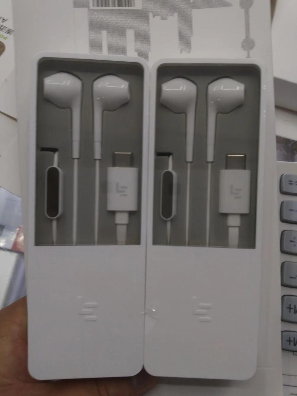 Оригинальные наушники Letv Leeco CDLA с разъемом USB типа C Hi Fi со встроенным непрерывным