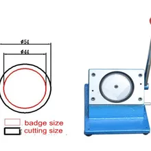 44 мм знак делая круг резак круглой формы для резки бумаги