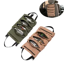 CARPRIE автомобильный Противоскользящий мат заднее сиденье автомобиля оборудование для хранения инструмент холст рулон плоскогубцы отвертка Гаечный ключ сумка Bolsa de coche jy3