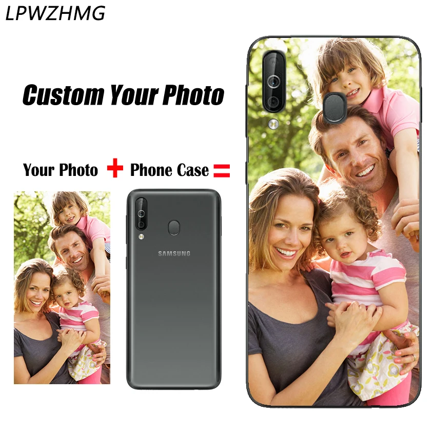 

LPWZHMG Soft TPU Phone Case Cover For Samsung Galaxy A30 A20 A10 A50 A40 A60 A70 A80 DIY Customized Phone Cases