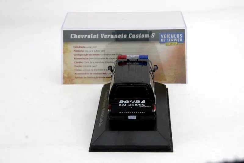 IXO 1:43 для Chevrolet Veraneio-Ronda Sao Paulo литые игрушки модели подарочные хобби Миниатюрные