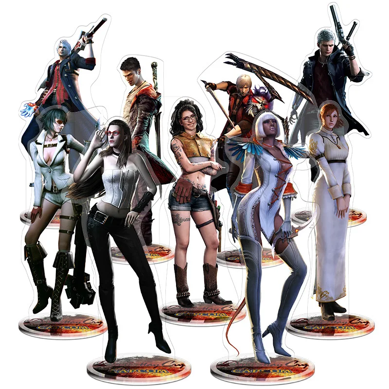 

Devil May Cry 5 Game Acrylic Display Board Nero Nico Action Figure Collection Decoration Gift Toy For Children Not Model