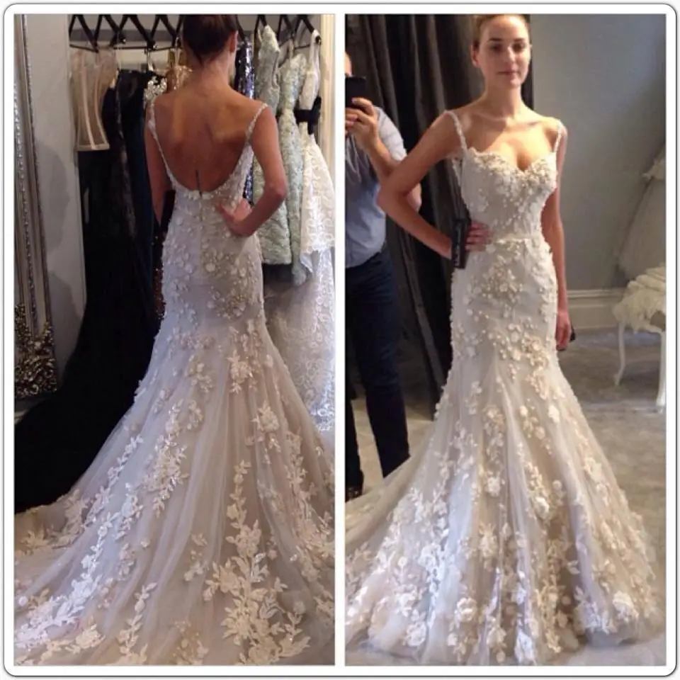 Lace Applique Wedding Dress